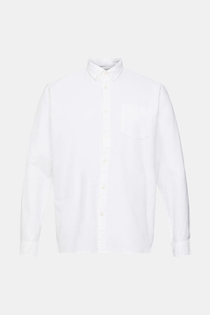 Camicia button-down, WHITE, detail image number 2
