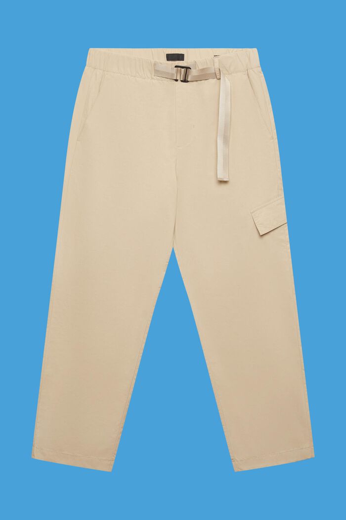 Pantaloni cargo con gamba dritta, SAND, detail image number 7