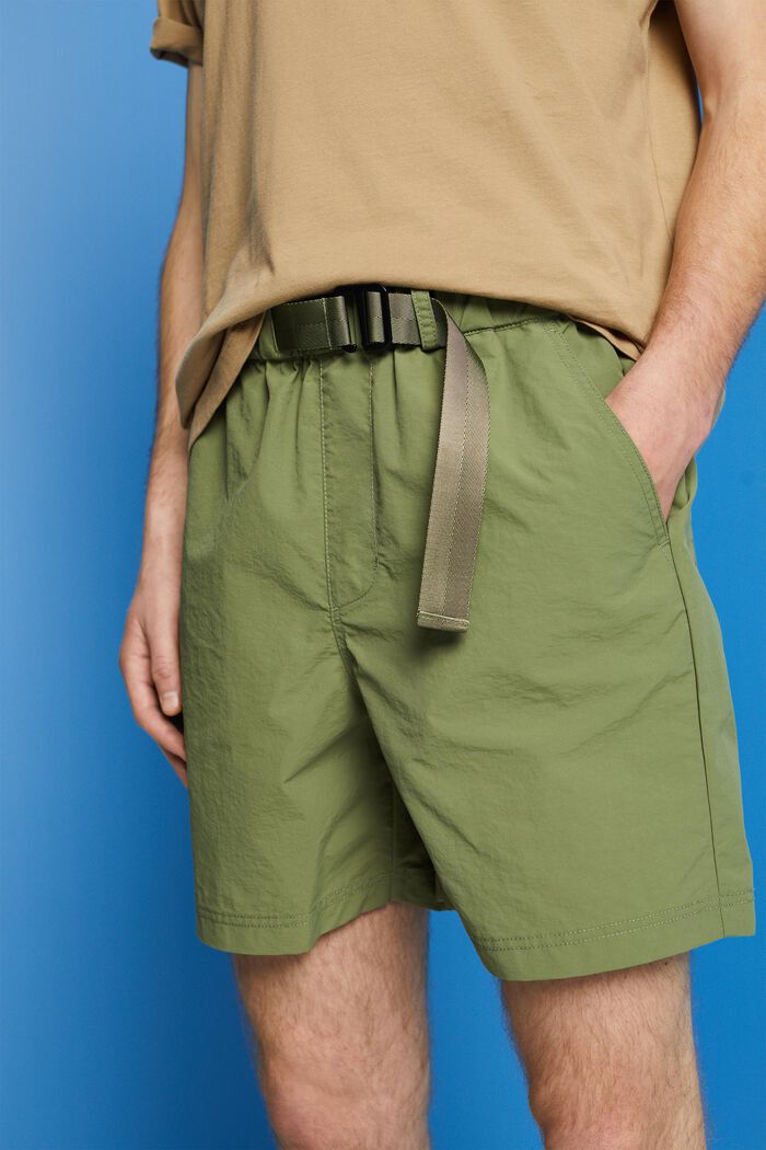 Shorts con cintura integrata, OLIVE, detail image number 2