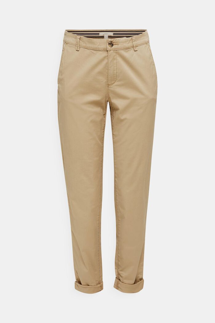 Chino stretch con Lycra xtra life™, BEIGE, overview
