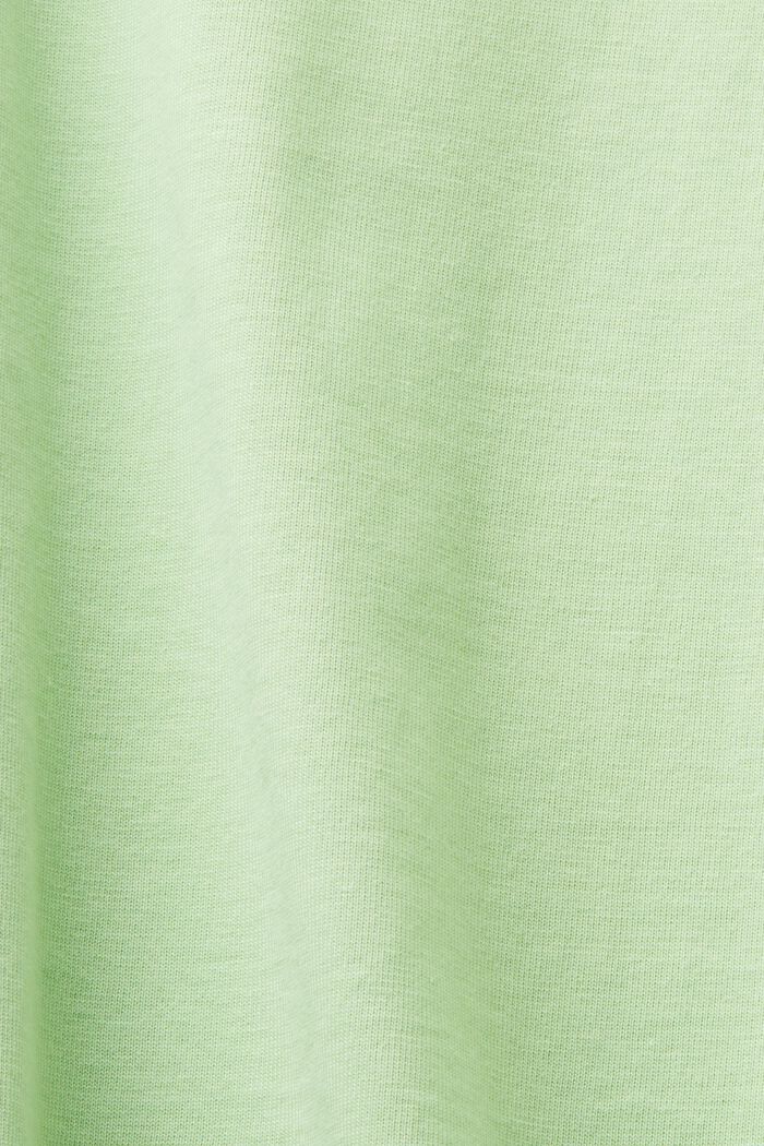 T-shirt a girocollo, LIGHT GREEN, detail image number 4