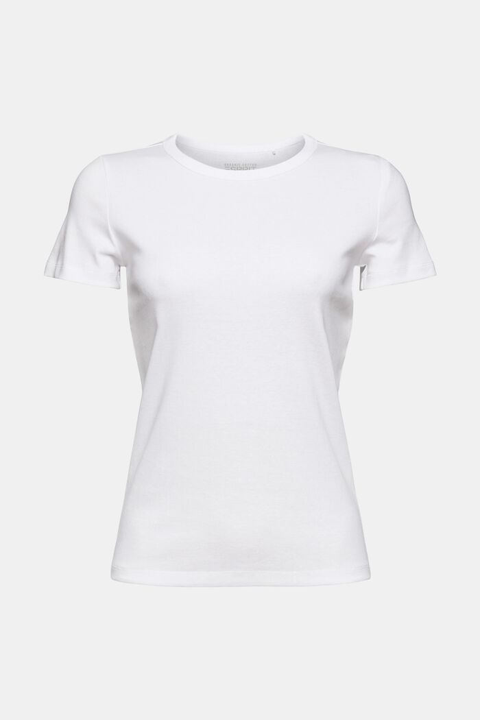 T-shirt di cotone, WHITE, detail image number 2