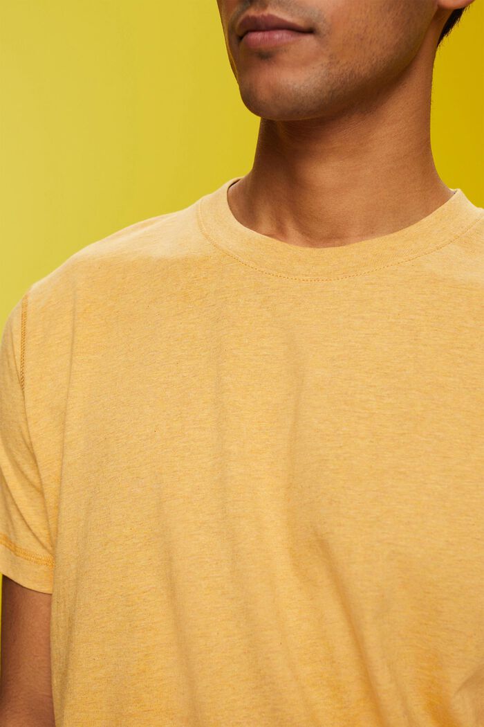 T-shirt in jersey di cotone, SUNFLOWER YELLOW, detail image number 2