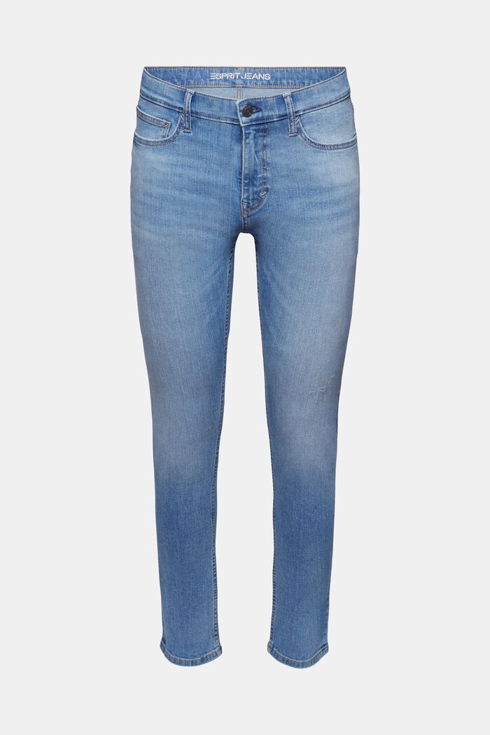 Jeans skinny, BLUE LIGHT WASHED, detail image number 6