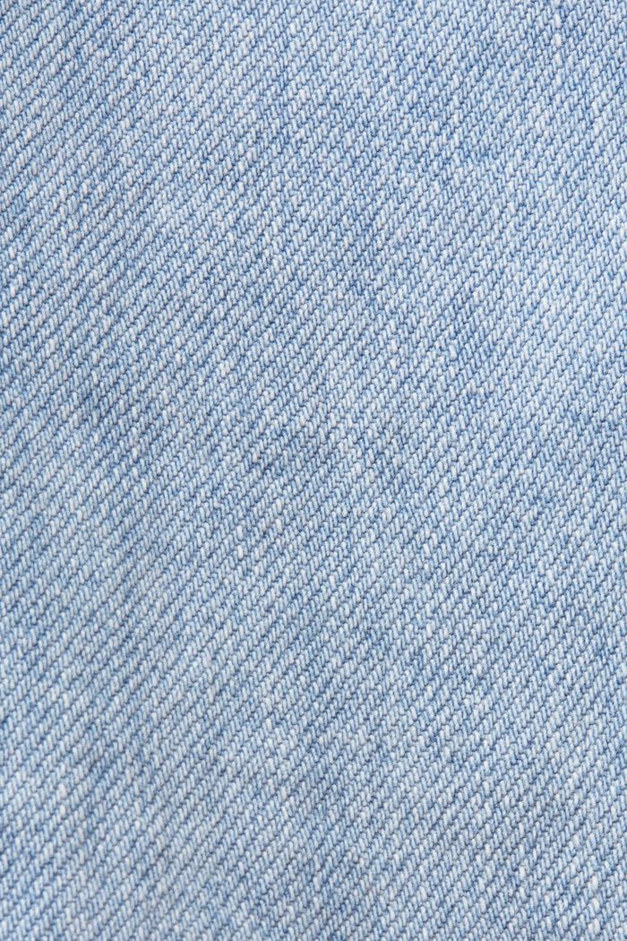Jeans cropped dad fit, BLUE LIGHT WASHED, detail image number 6