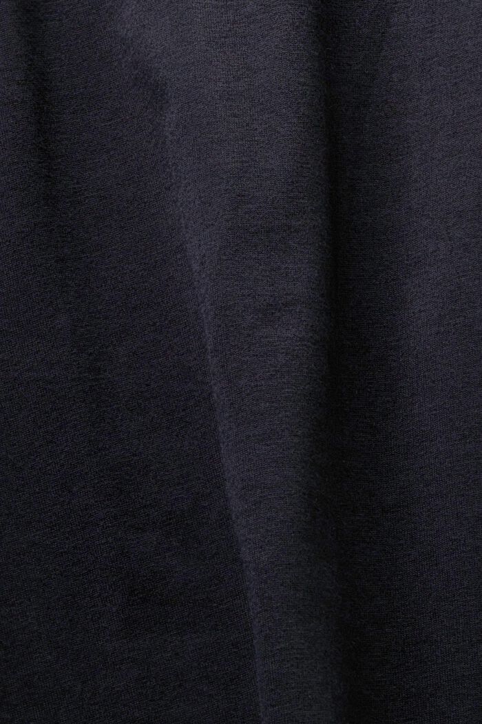 Top in cotone con spalle scoperte, BLACK, detail image number 4