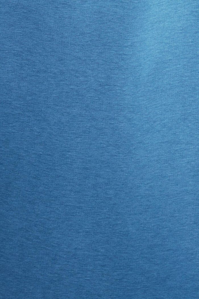 Pantaloni jogger, misto cotone, GREY BLUE, detail image number 1