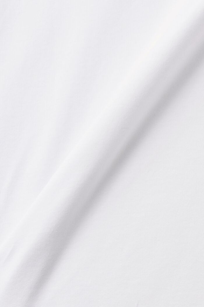 T-shirt con scollo a barchetta, WHITE, detail image number 4