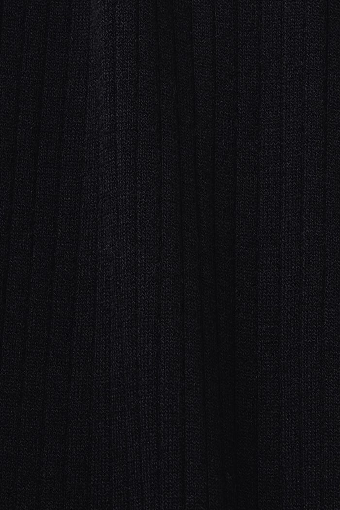 Abito mini in maglia, BLACK, detail image number 5