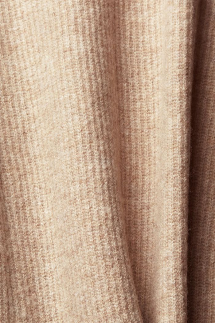 Pullover in maglia di misto lana, SAND, detail image number 1