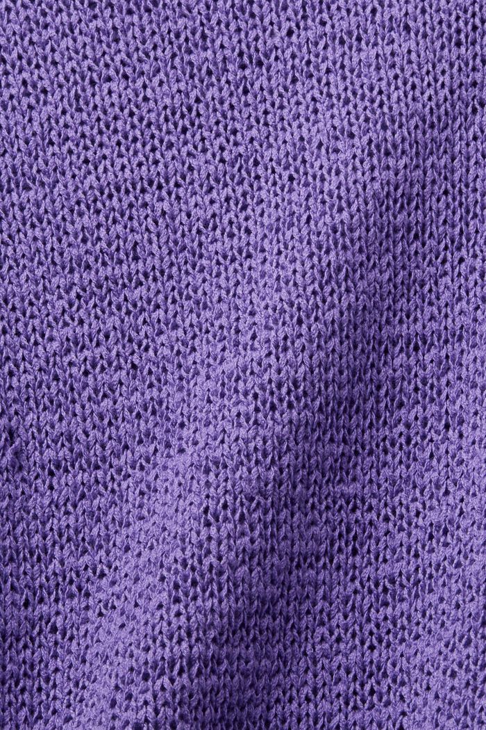 Pullover in maglia larga, PURPLE, detail image number 6