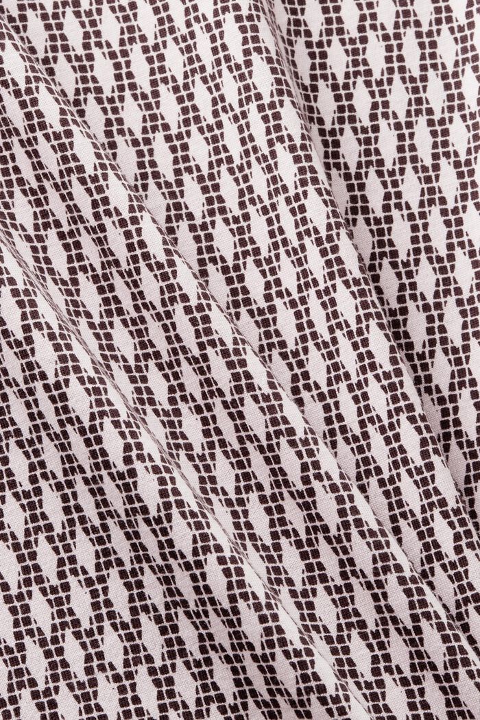 Maglia a maniche lunghe con stampa, BORDEAUX RED, detail image number 5