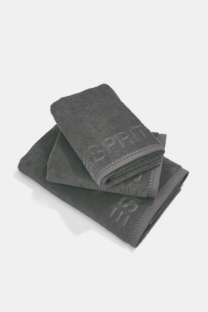 Con TENCEL™: set di 3 asciugamani in spugna