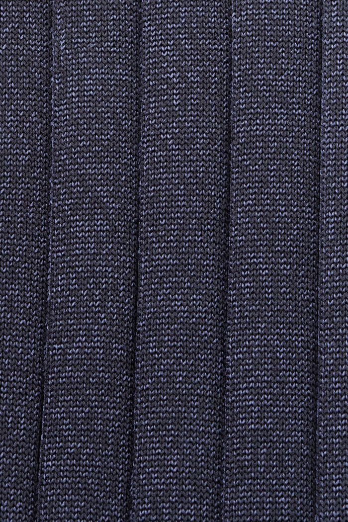 Abito in maglia a coste luccicanti, PETROL BLUE, detail image number 4