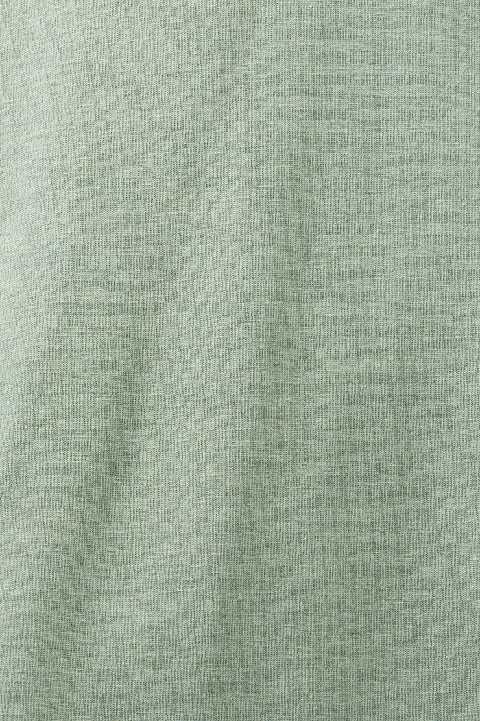 Pigiama con pizzo in jersey, DUSTY GREEN, detail image number 4