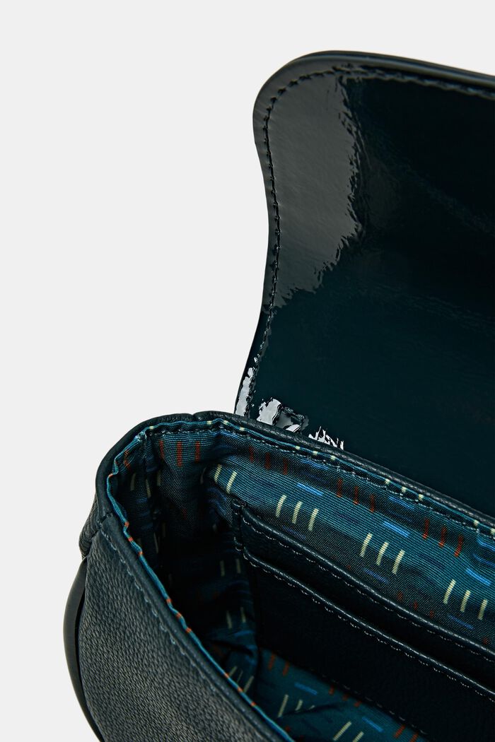 Mini borsa a tracolla, DARK TEAL GREEN, detail image number 4