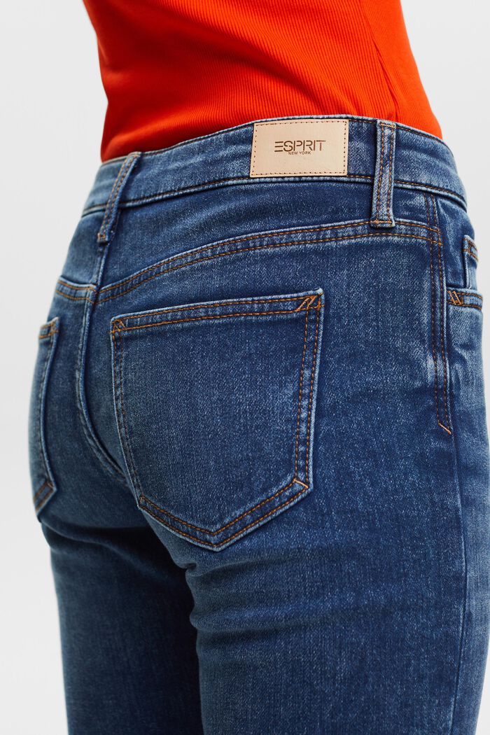 Jeans stretch slim fit, BLUE DARK WASHED, detail image number 3