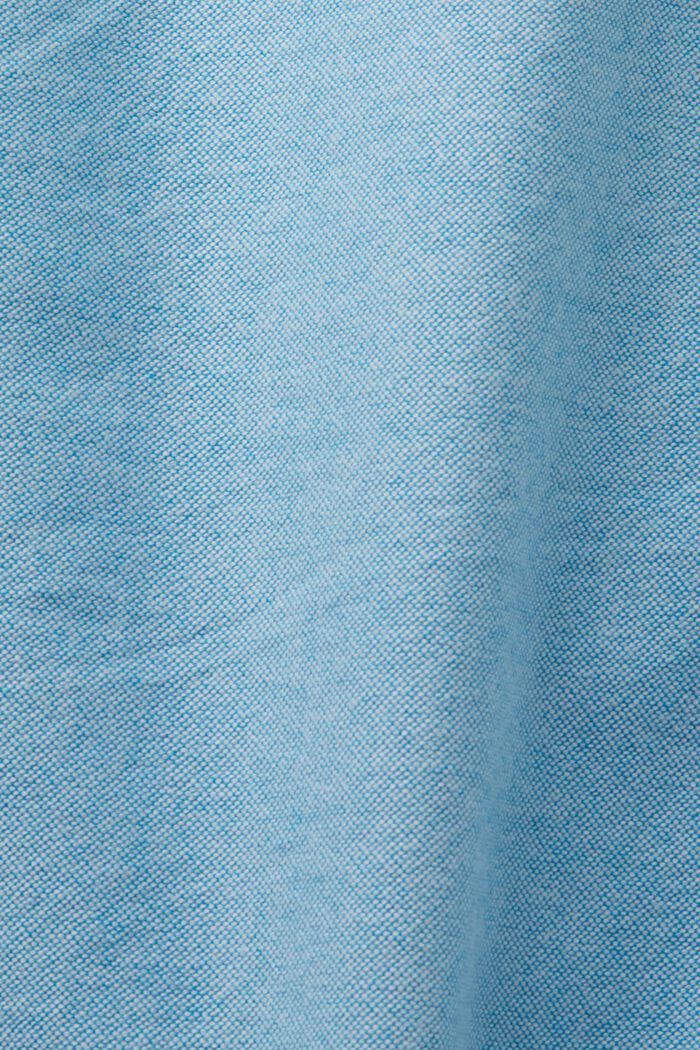 Pantaloncini in twill, 100% cotone, DARK TURQUOISE, detail image number 5