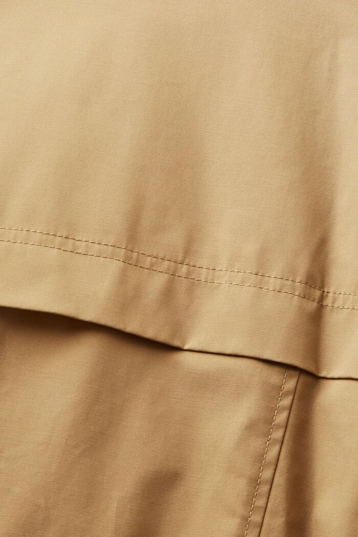 Trench a doppiopetto, KHAKI BEIGE, detail image number 4