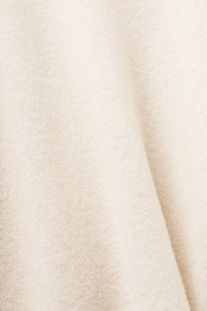 Pullover in misto lana a righe, NEW CREAM BEIGE, detail image number 5