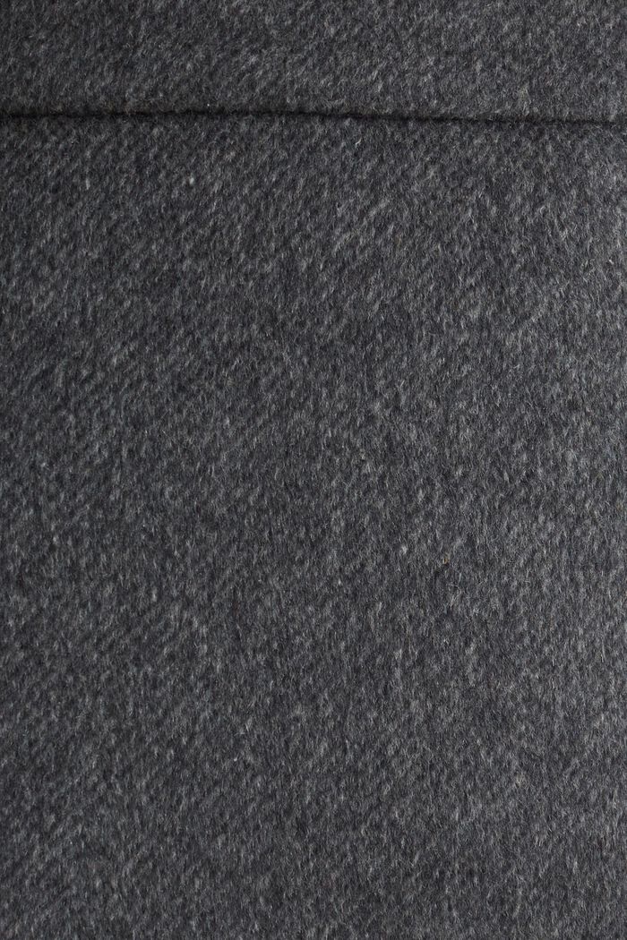 Con lana: elegante gonna dalla linea ad A, DARK GREY, detail image number 4