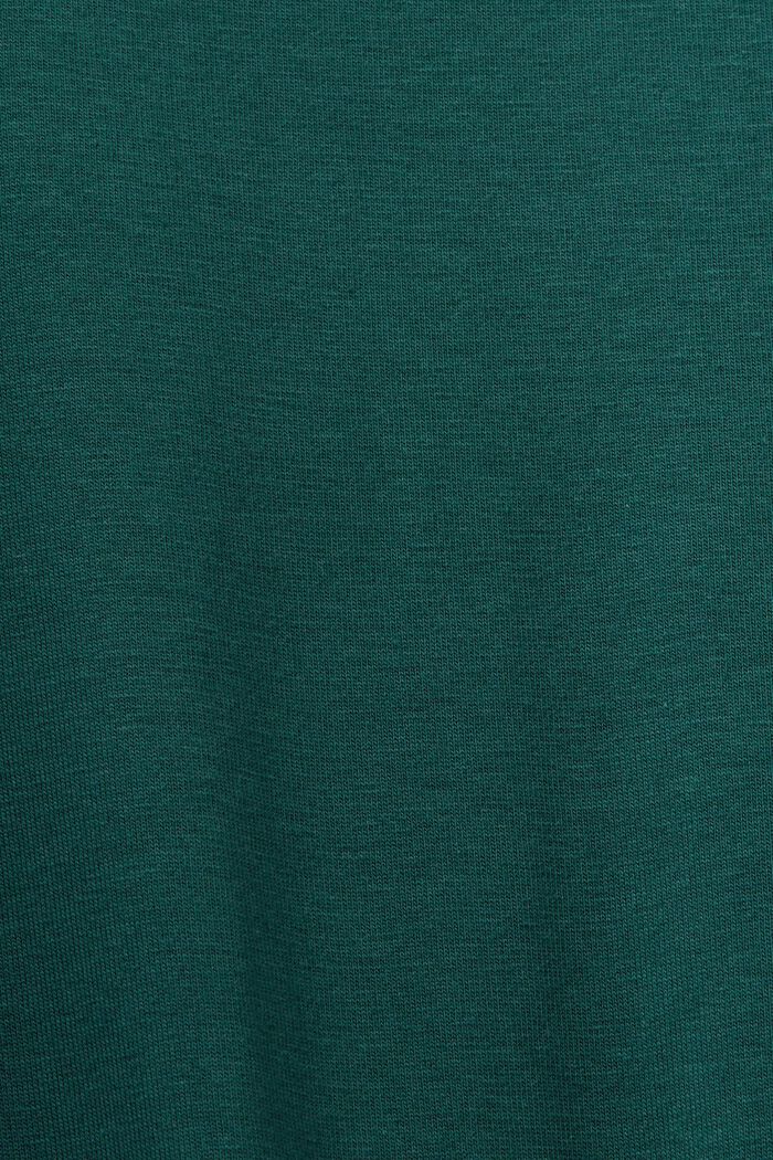 Abito mini in jersey, EMERALD GREEN, detail image number 4