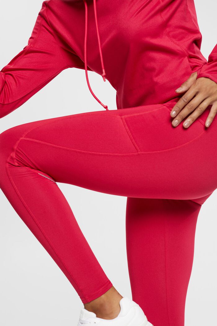 Leggings con tasche, CHERRY RED, detail image number 0
