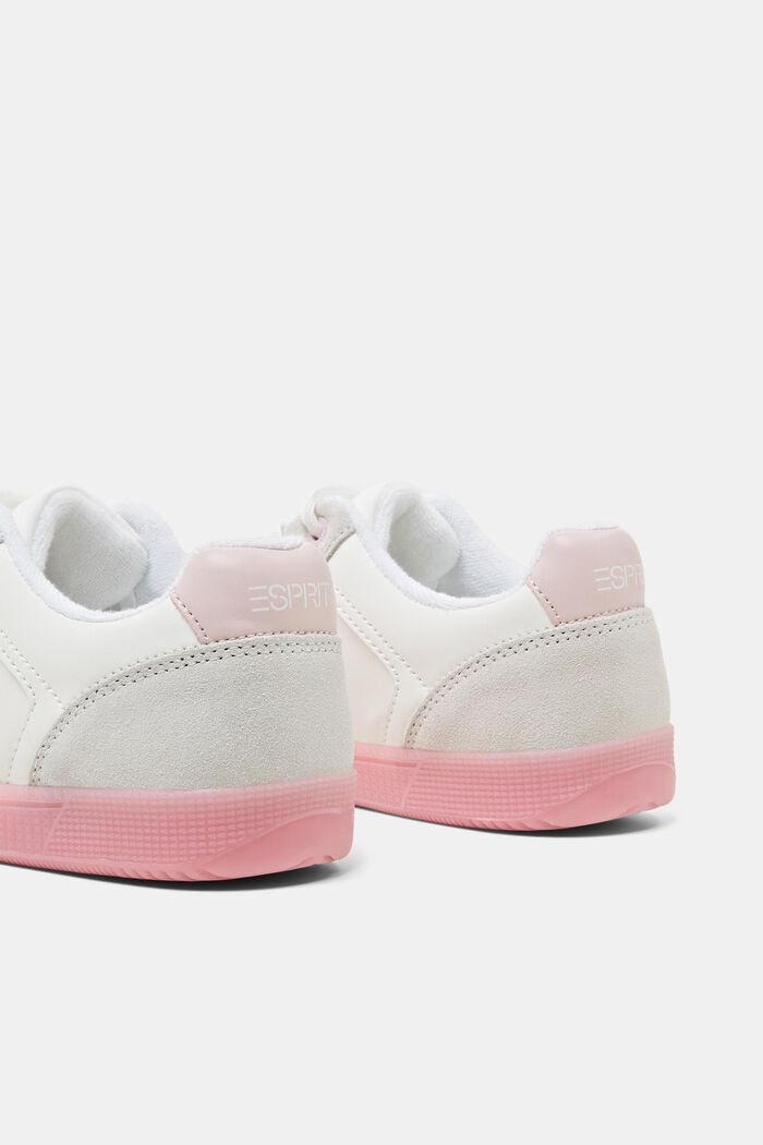 Sneakers in materiale misto, PASTEL PINK, detail image number 4
