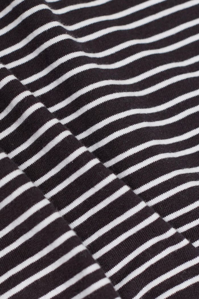 T-shirt in jersey, 100% cotone, BLACK, detail image number 5