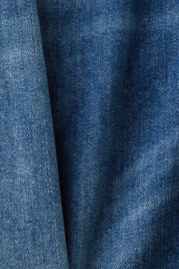 Jeans Slim Fit a vita media, BLUE MEDIUM WASHED, detail image number 6