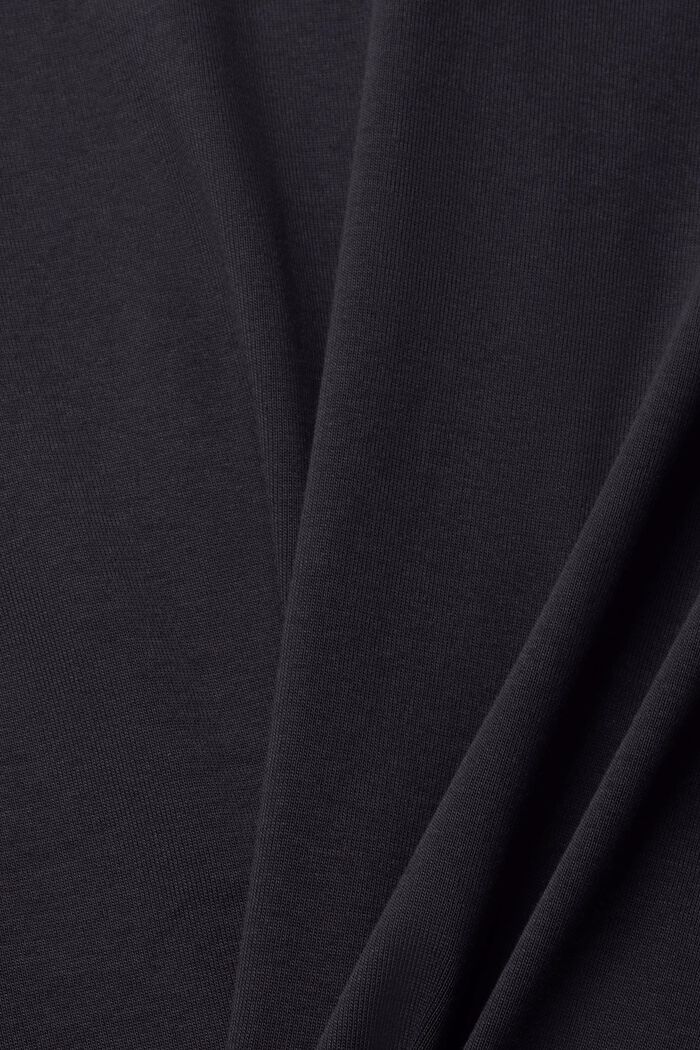 Maglia a manica lunga in jersey, BLACK, detail image number 5