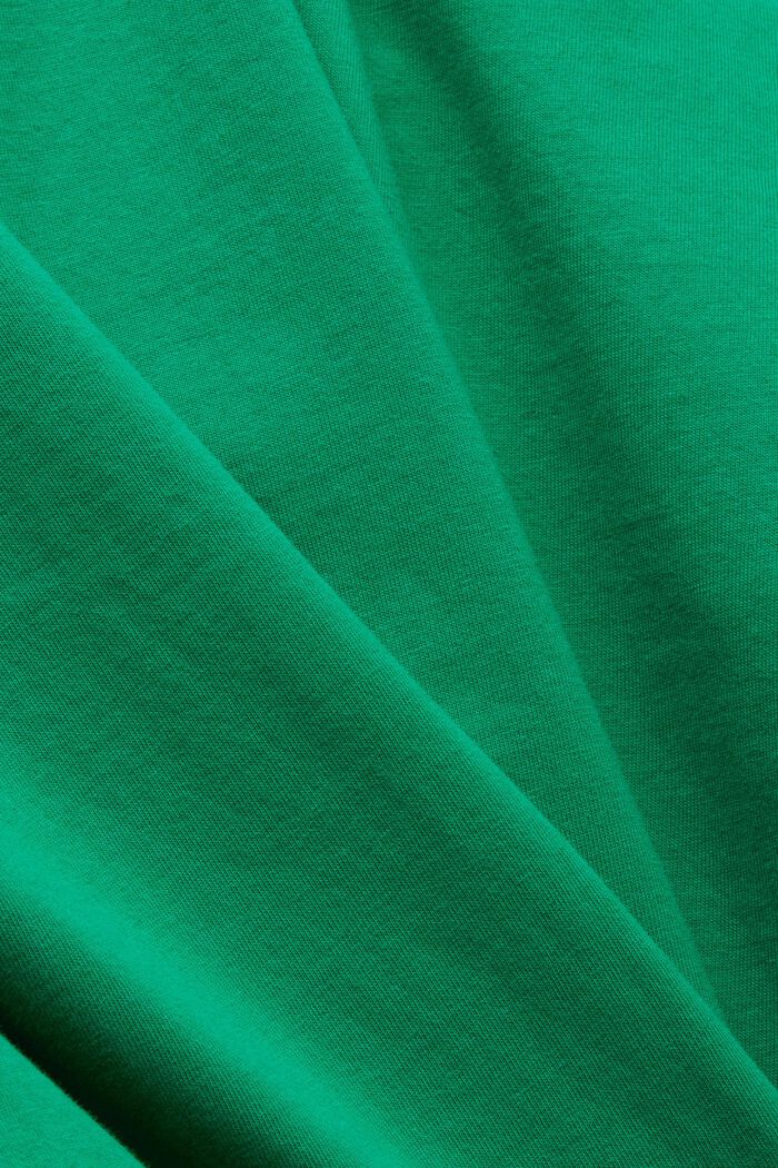 T-shirt in cotone con stampa di delfino, GREEN, detail image number 5