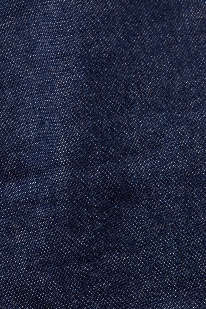 Jeans cimosati slim fit a vita media, BLUE RINSE, detail image number 6