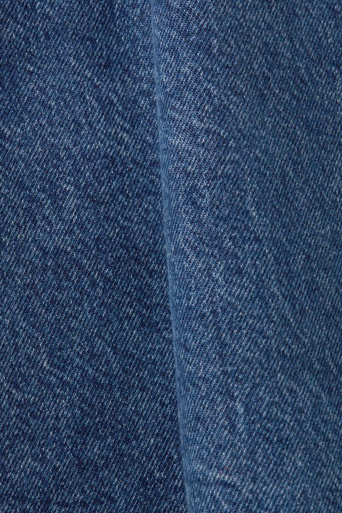 Camicia di jeans a maniche lunghe, BLUE MEDIUM WASHED, detail image number 4