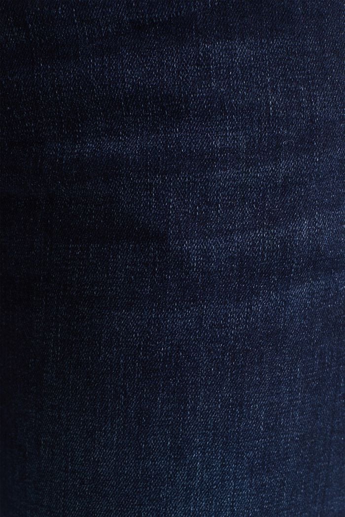 Jeans elasticizzati con fascia premaman, DARK WASHED, detail image number 0
