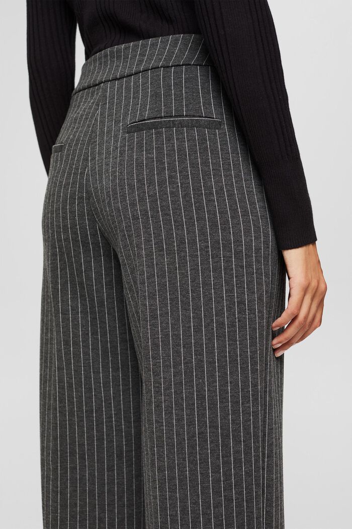 In materiale riciclato: PINSTRIPE Mix & Match Pantaloni, BLACK, detail image number 5