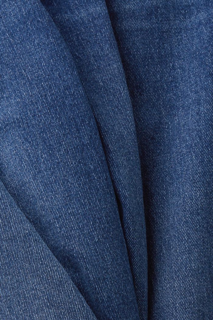 Jeans dad a vita alta, BLUE MEDIUM WASHED, detail image number 5