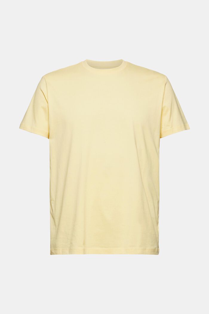 T-shirt in jersey di 100% cotone biologico, LIGHT YELLOW, detail image number 0