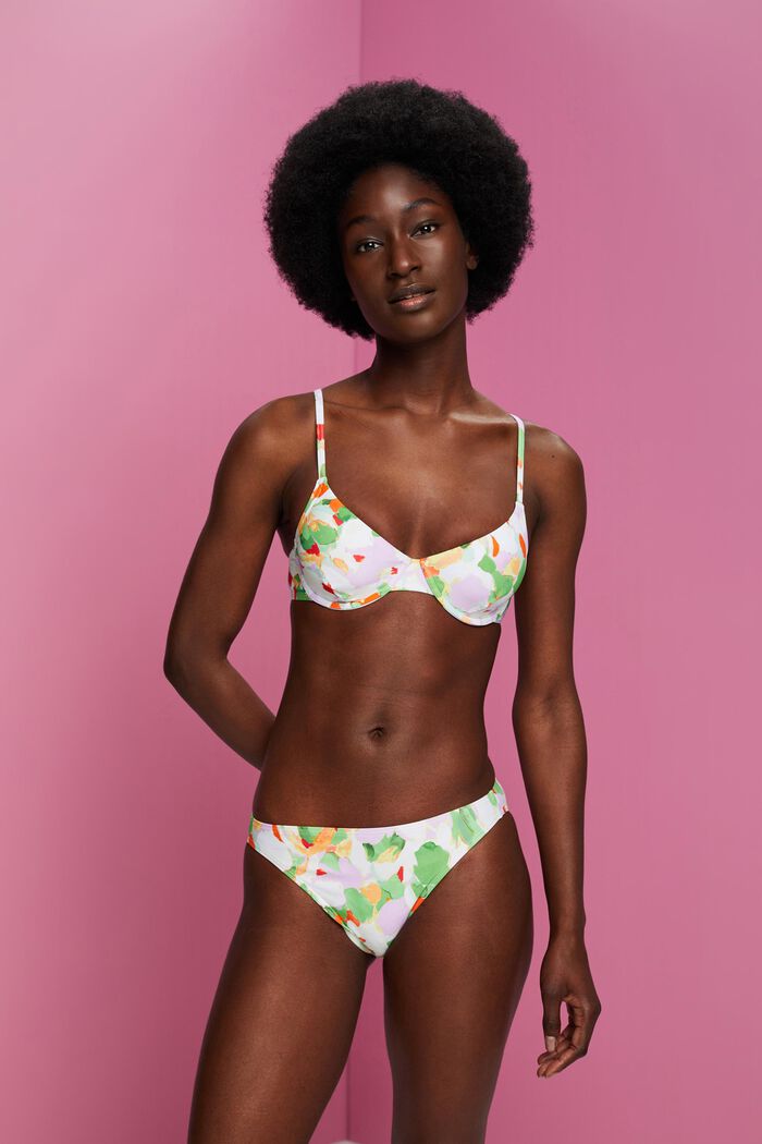 Riciclato: top da bikini con ferretto, GREEN, detail image number 0
