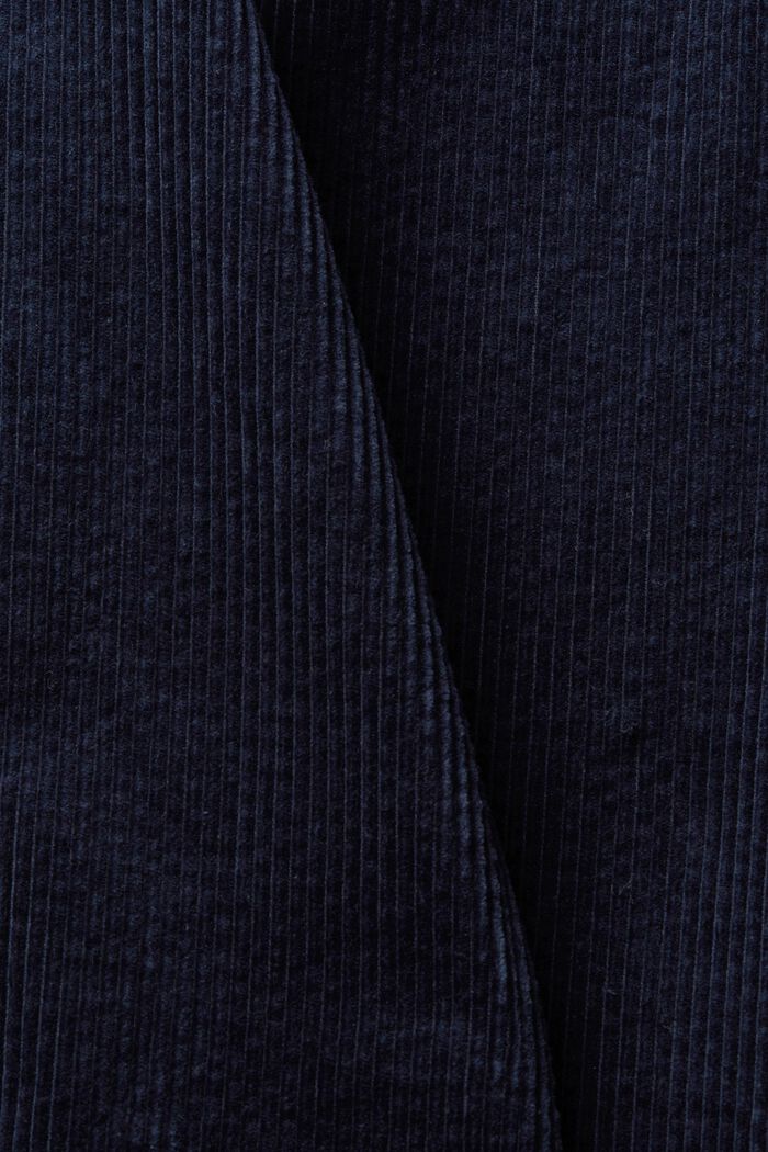 Pantaloni in velluto di cotone, NAVY, detail image number 1