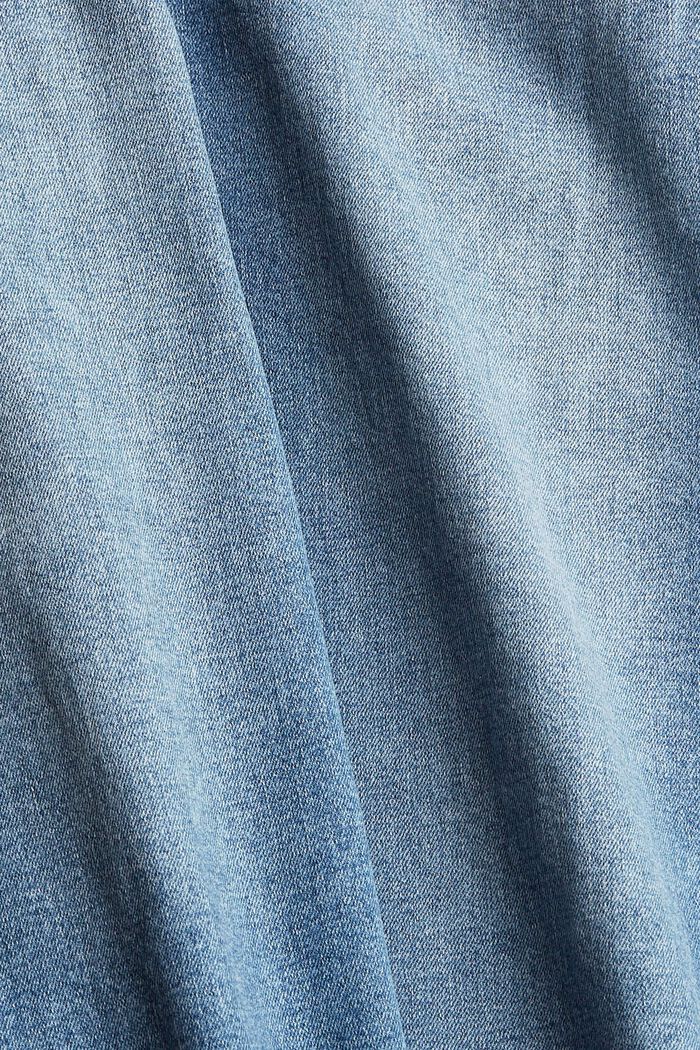 Jeans elasticizzati in cotone biologico, BLUE LIGHT WASHED, detail image number 0