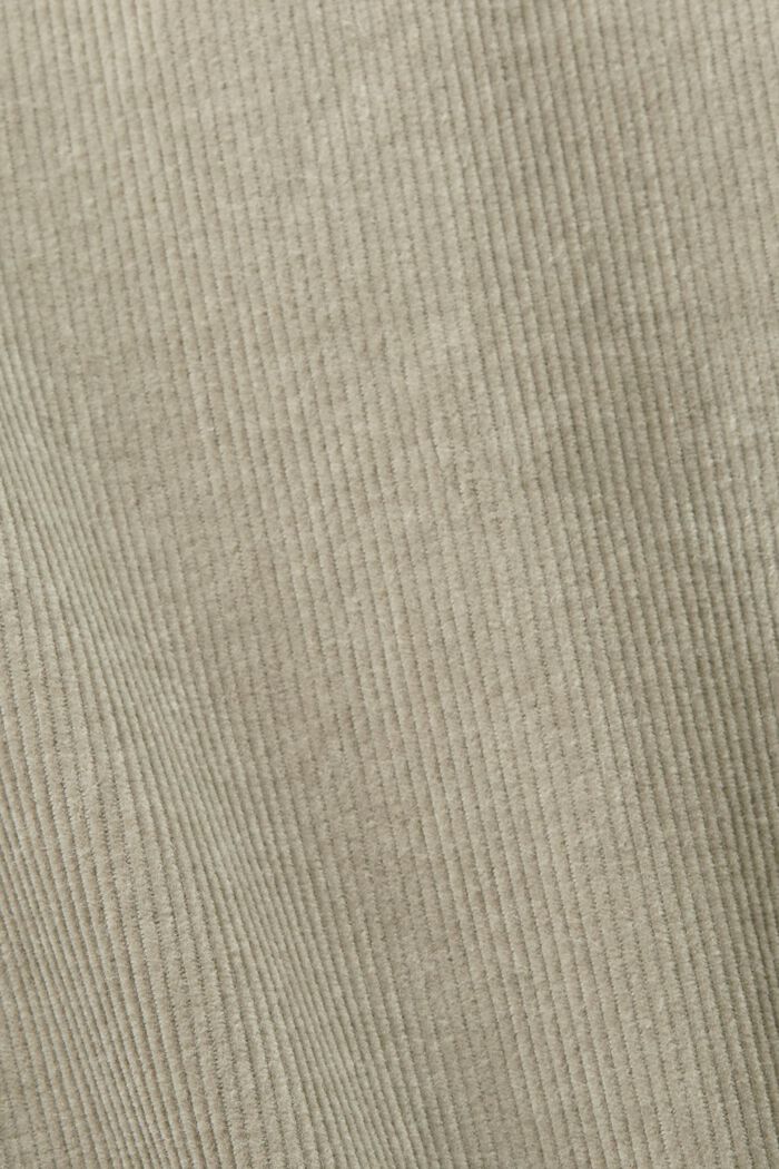 Pantaloni carpenter dritti in velluto a coste, PASTEL GREY, detail image number 5