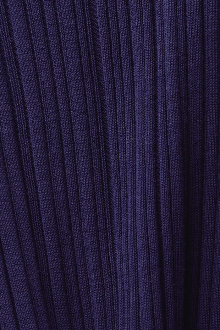 Pullover smanicato a coste, NAVY, detail image number 6