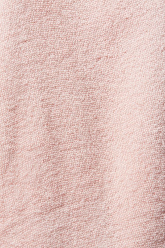 Accappatoio in tessuto terry con fodera a righe, ROSE, detail image number 6