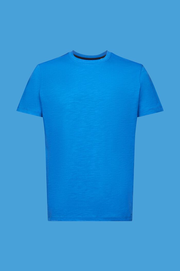 T-shirt in jersey di cotone, BRIGHT BLUE, detail image number 6