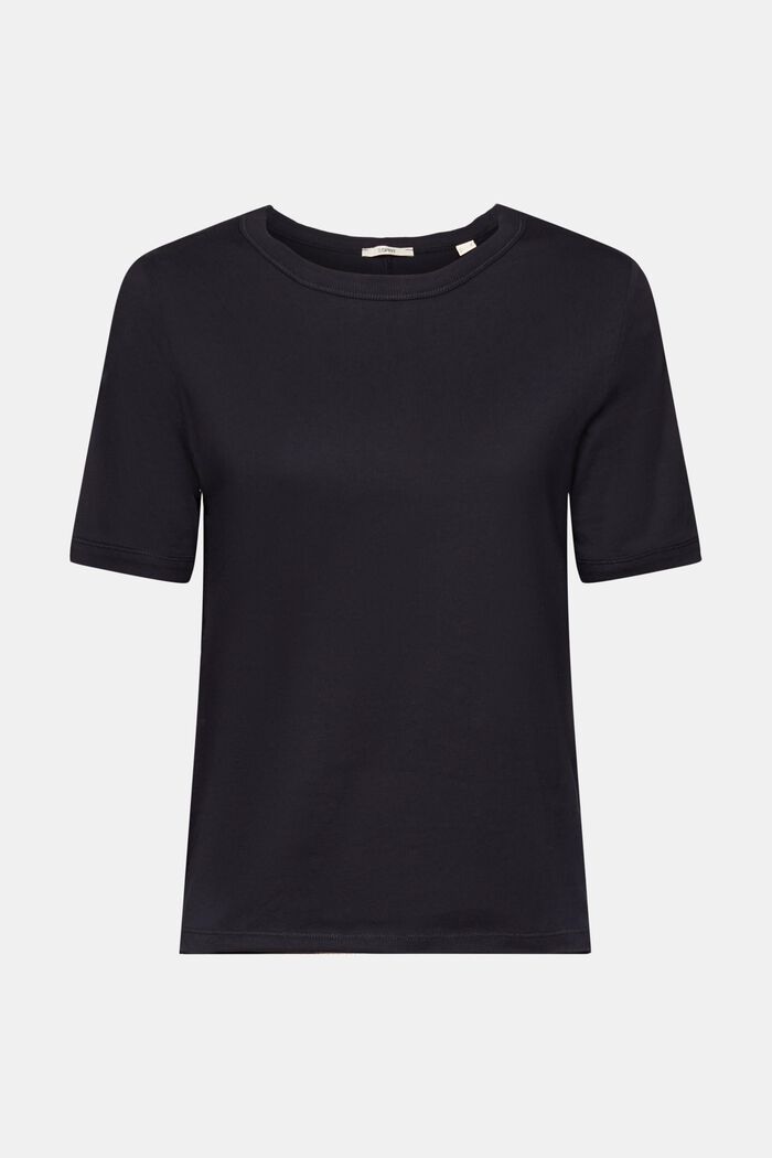 T-shirt di cotone, BLACK, detail image number 7