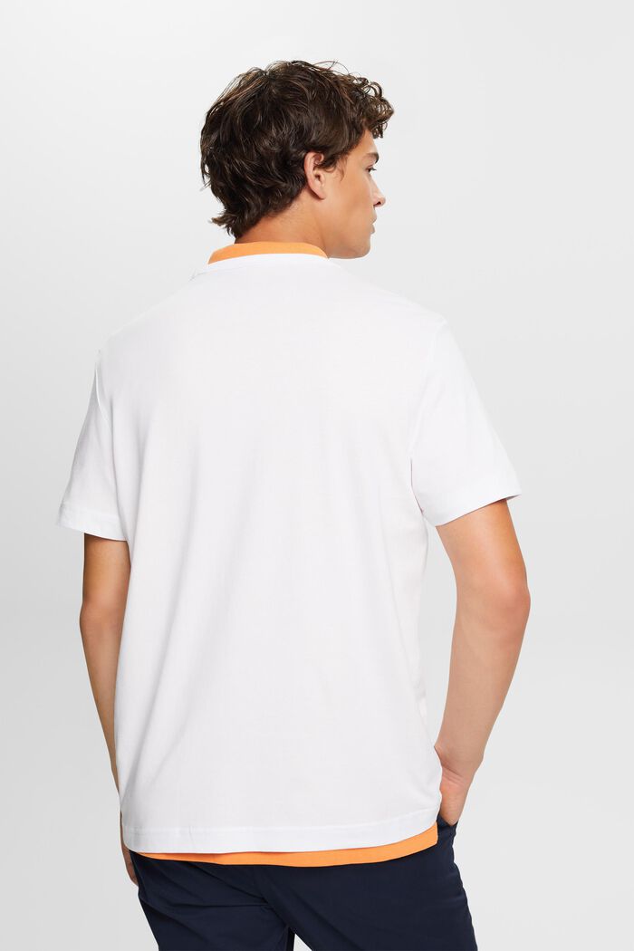 T-shirt con logo grafico, WHITE, detail image number 4