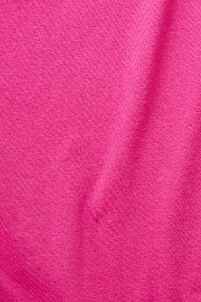 T-shirt cropped, PINK FUCHSIA, detail image number 4