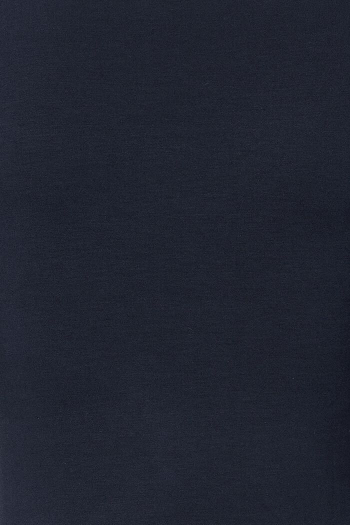 T-shirt con dettagli arricciati, LENZING™ ECOVERO™, NIGHT SKY BLUE, detail image number 2