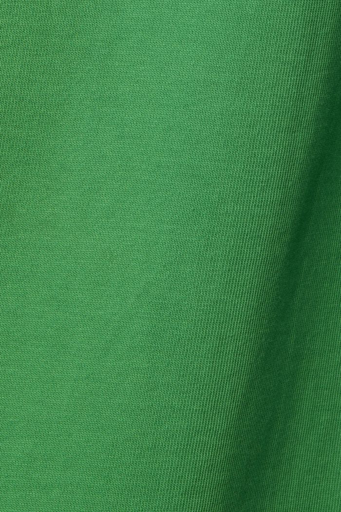 T-shirt unisex in jersey di cotone con logo, GREEN, detail image number 7